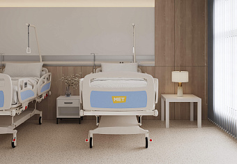 Кровать медицинская электрическая пятифункциональная